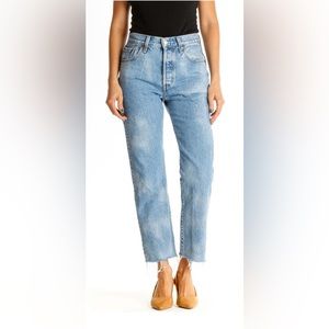 Levi’s 501 Cropped Slim Straight Women’s Jeans Size 26